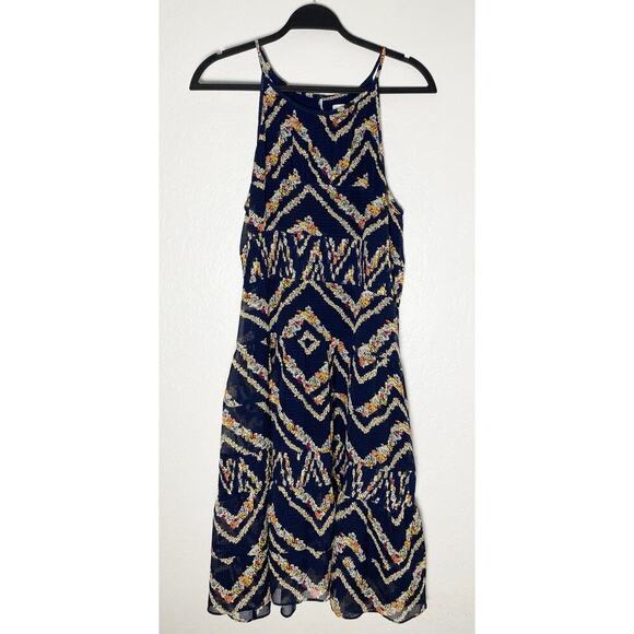 Anthropologie HD Paris Women's Rococo Sleeveless Midi Tiered Trapeze Dress Med - Picture 3 of 10